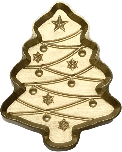 3D Christmas Tree wax seal stamp head