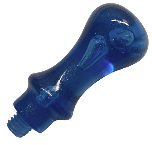 Blue Bubble Resin wax seal stamp handle, fits all our engraved heads!