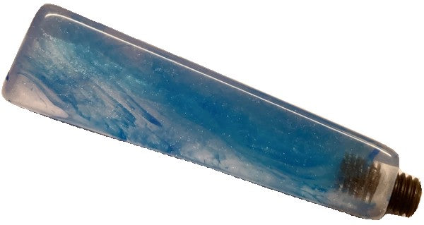 Blue Angular Resin Wax Seal Stamp Handle