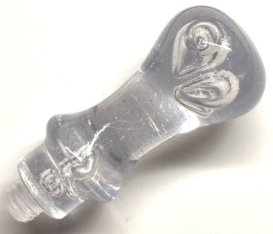 Clear Bubble Resin wax seal stamp handle, fits all our engraved heads!