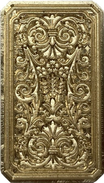 Intricate Flourish in Frame rectangular Wax Seal Stamp head (click for better picture!)