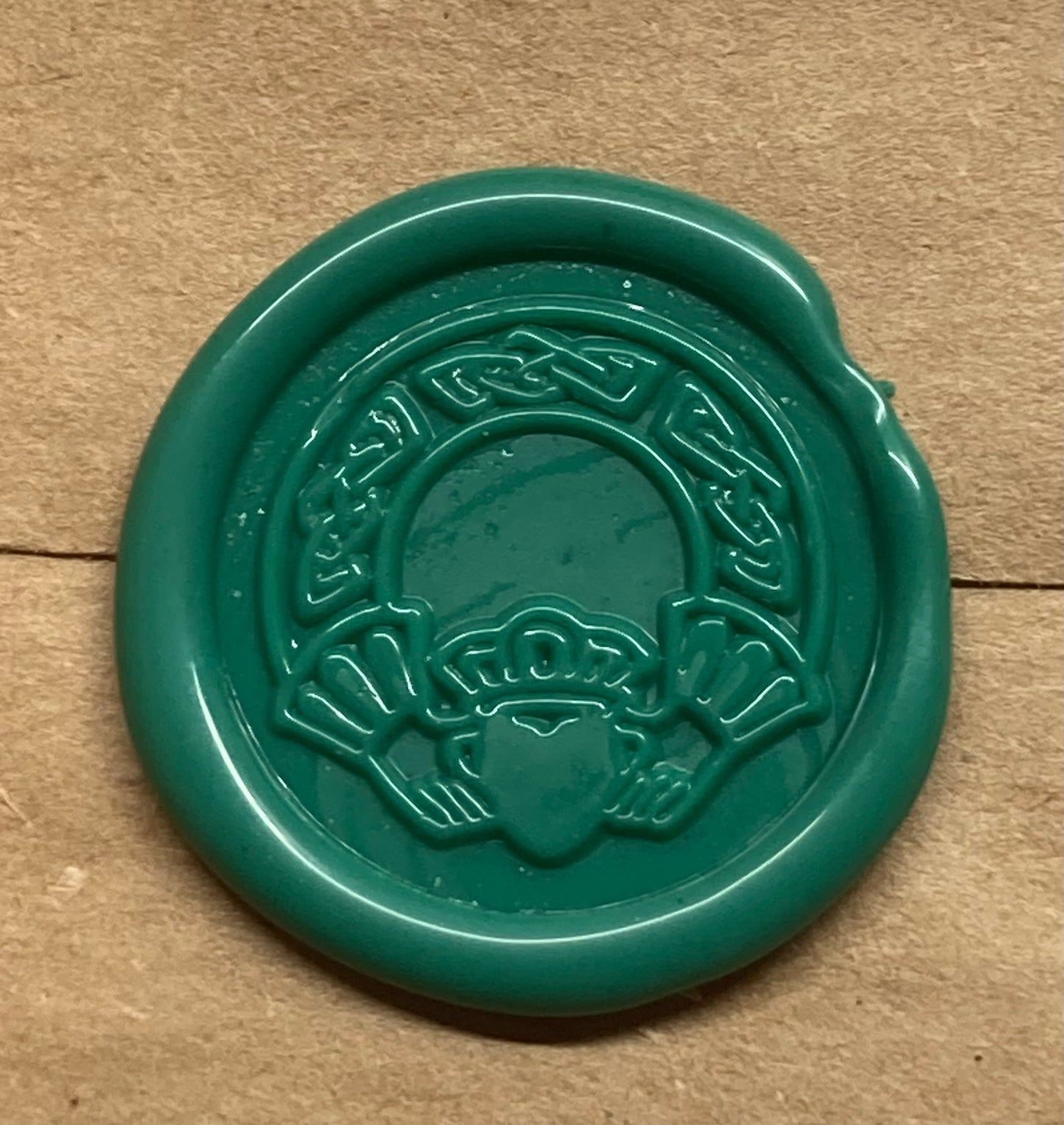 Jade Green (solid) Sealing Wax Beads for Envelopes & Invitations, approx. 250 beads (3 oz)