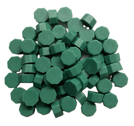 Jade Green (solid) Sealing Wax Beads for Envelopes & Invitations, approx. 250 beads (3 oz)