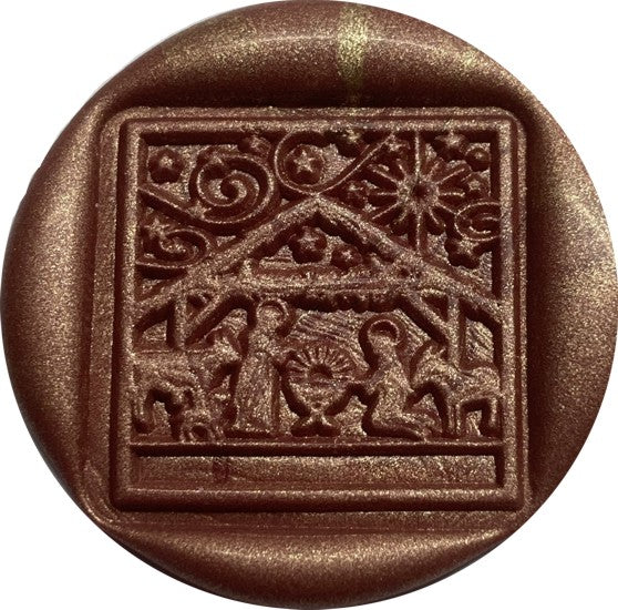 Nativity wax seal