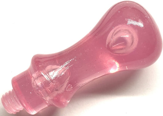 Pink Bubble Resin wax seal stamp handle, fits all our engraved heads!