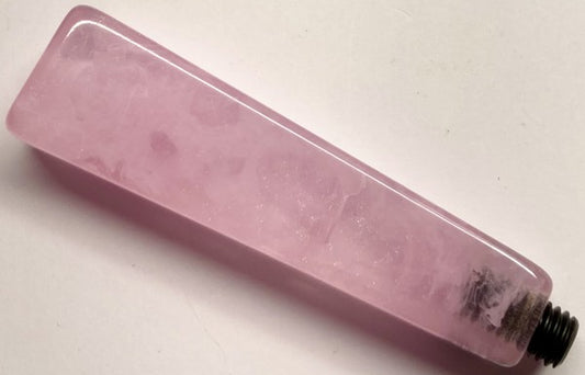 Pale Pink Angular Resin Wax Seal Stamp Handle