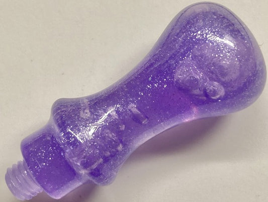 Purple Bubble Resin wax seal stamp handle, fits all our engraved heads!