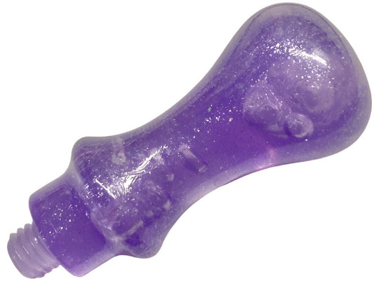 Purple Bubble Resin wax seal stamp handle, fits all our engraved heads!