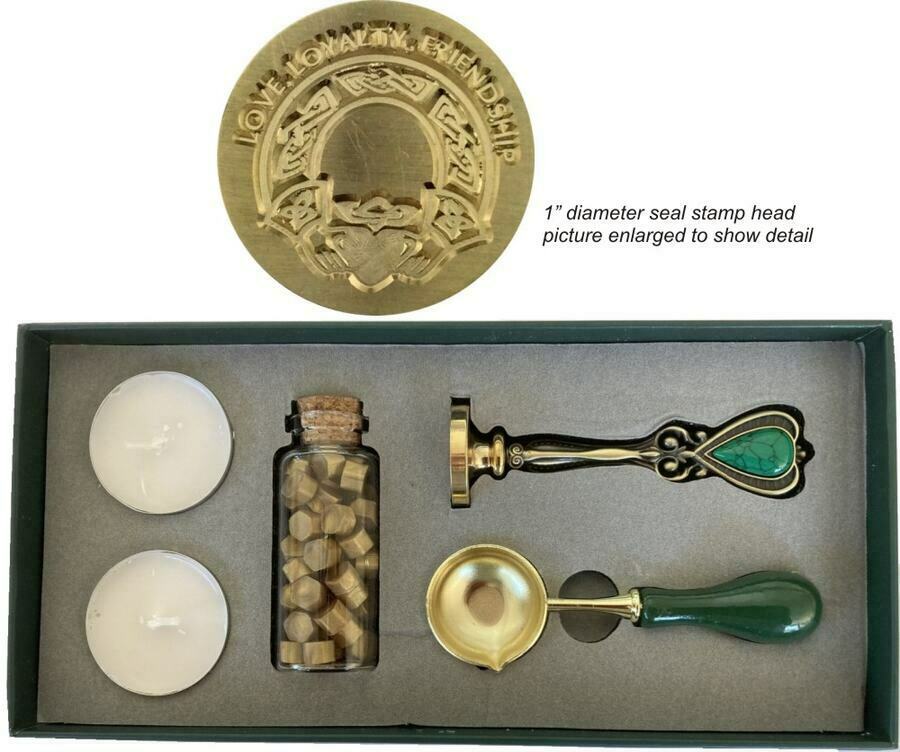 Love Loyalty Friendship Claddagh Wax Seal Stamp Set