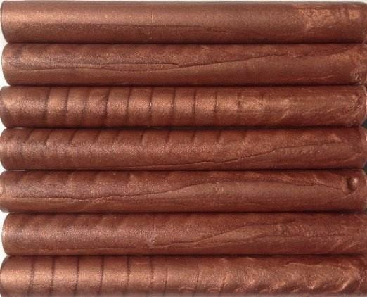 Copper Flexible Glue Gun Sealing Wax - 7 Sticks (slightly irregular) 4" long x .44" diameter