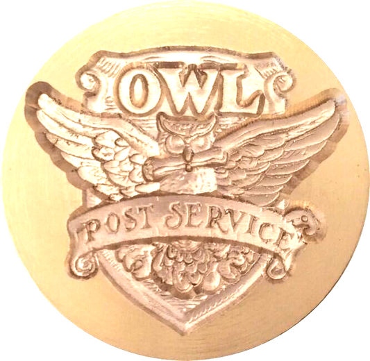 Harry Potter 3D Owl Post Service Wax Seal Stamp Head
