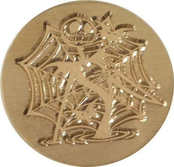 Jack Skellington (Nightmare) Wax Seal Stamp Head, 1.2" diameter