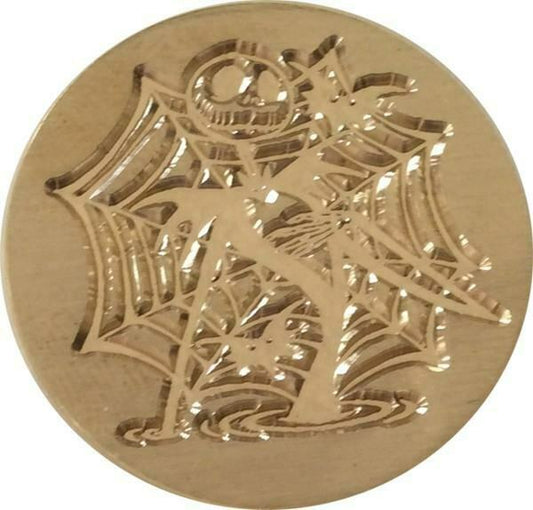 Jack Skellington (Nightmare) Wax Seal Stamp Head, 1.2" diameter