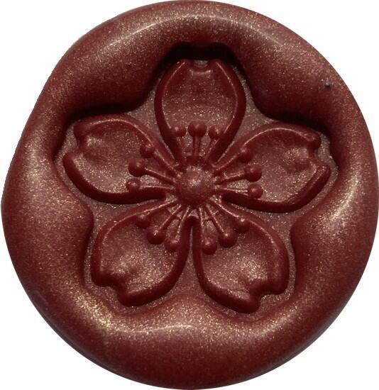 3D Cherry Blossom (Sakura) Wax Seal Stamp head - so Pretty!