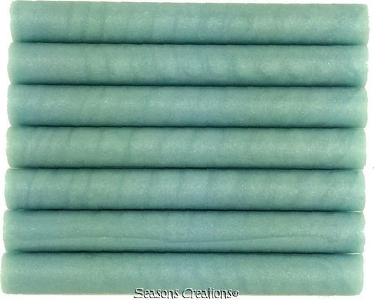 Light Aqua Pearl Flexible Glue Gun Sealing Wax, 7 Sticks (slightly irregular)