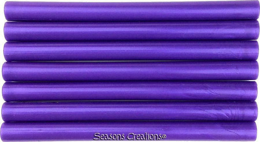 Purple Pearl Flexible Glue Gun Sealing Wax - 7 Sticks (5 inches long, full-size)