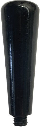 Black Lacquer Modern-style Wood wax seal stamp handle, fits our engraved heads!