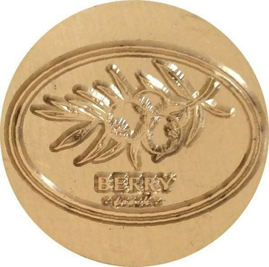 Branch with Berries Wax Seal Stamp head, Pretty for the Winter Holidays!