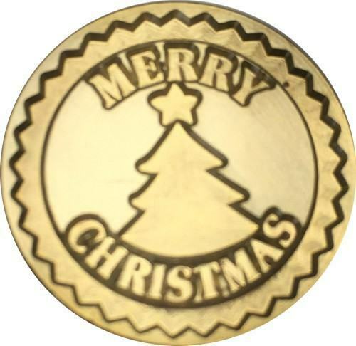 Merry Christmas Wax Seal Stamp Head, Great for Holiday Cards!