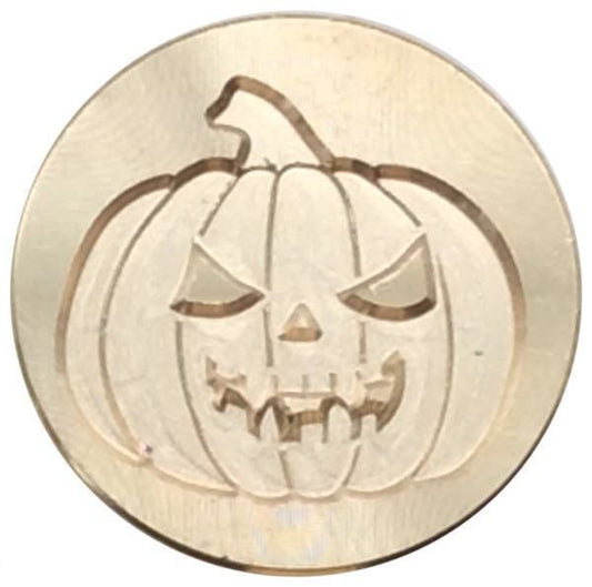 Jack O'Lantern / Pumpkin Wax Seal Stamp Head, 1" diameter