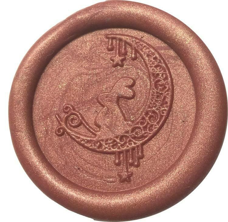 Sample Bunny Rabbit in Moon wax seal, not included with order