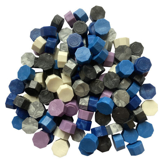 Stormy Night Color Mix Sealing Wax Beads (approx 250 total beads)