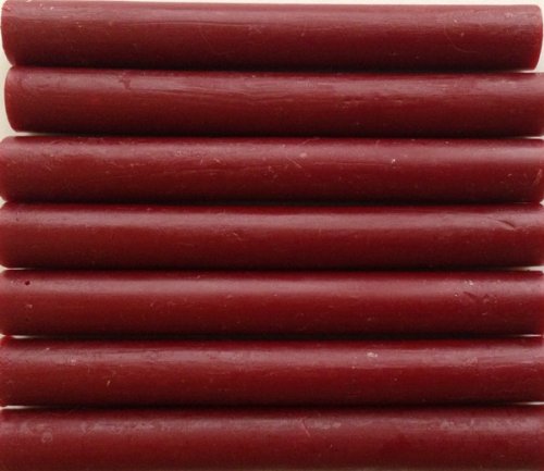 Dark (Cranberry) Red Flexible Glue Gun Sealing Wax - 7 Sticks