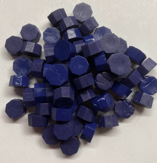 Dark Royal Blue (solid) Sealing Wax Beads for Envelopes & Invitations, approx. 250 beads (3 oz)