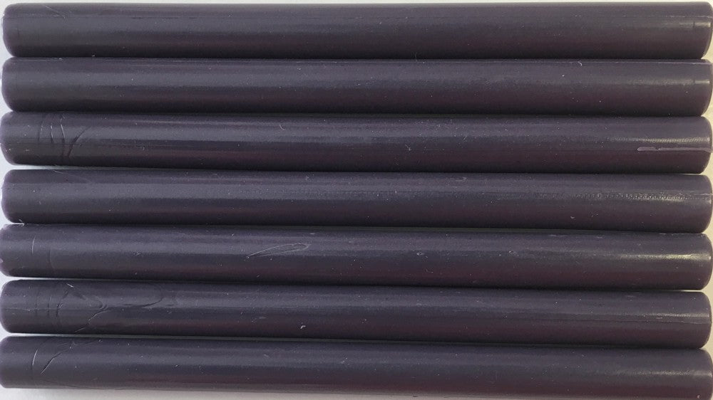 Eggplant (Dark Purple) Flexible Glue Gun Sealing Wax - 7 Sticks (5 inches long)