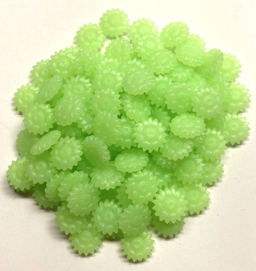 Green Glow Sealing Wax Beads for Envelopes & Invitations, 100 beads