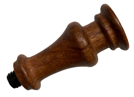 Short wood handle for wax seal stamps