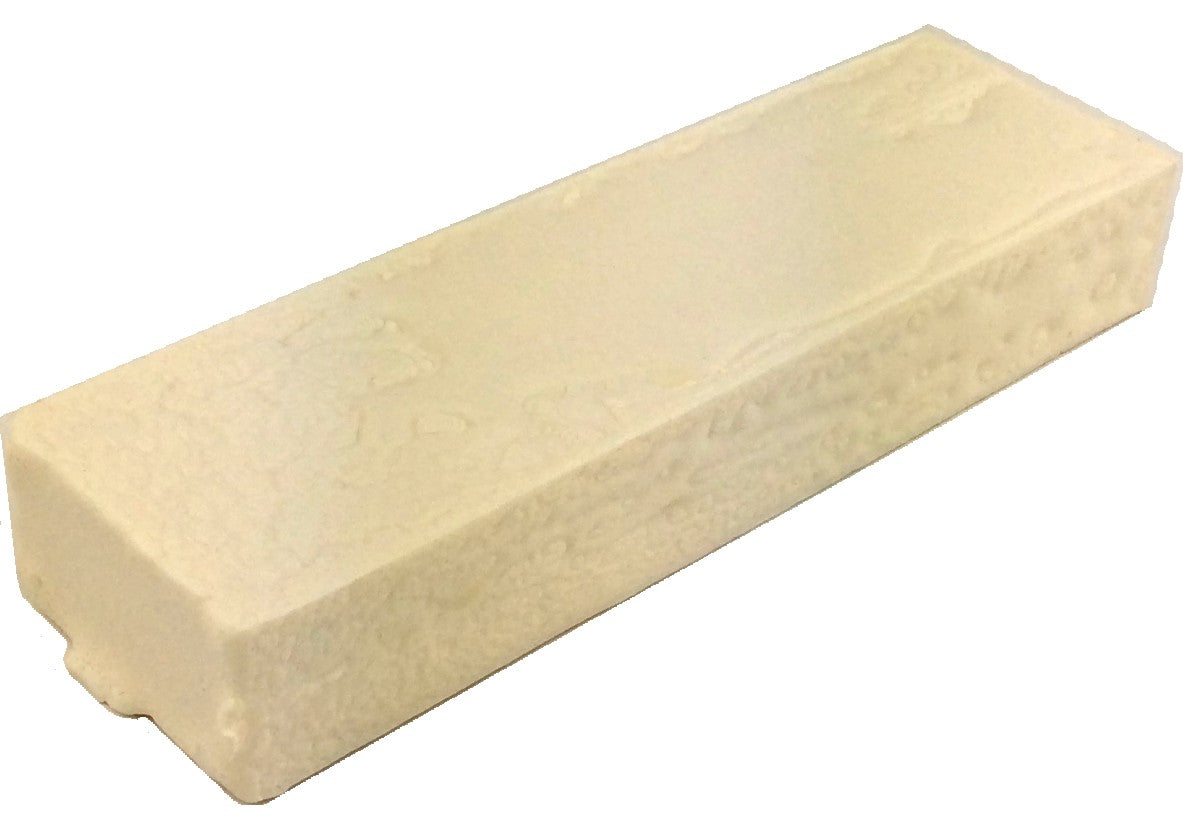 Soft White flexible Bottle Sealing Wax (1 pound block)