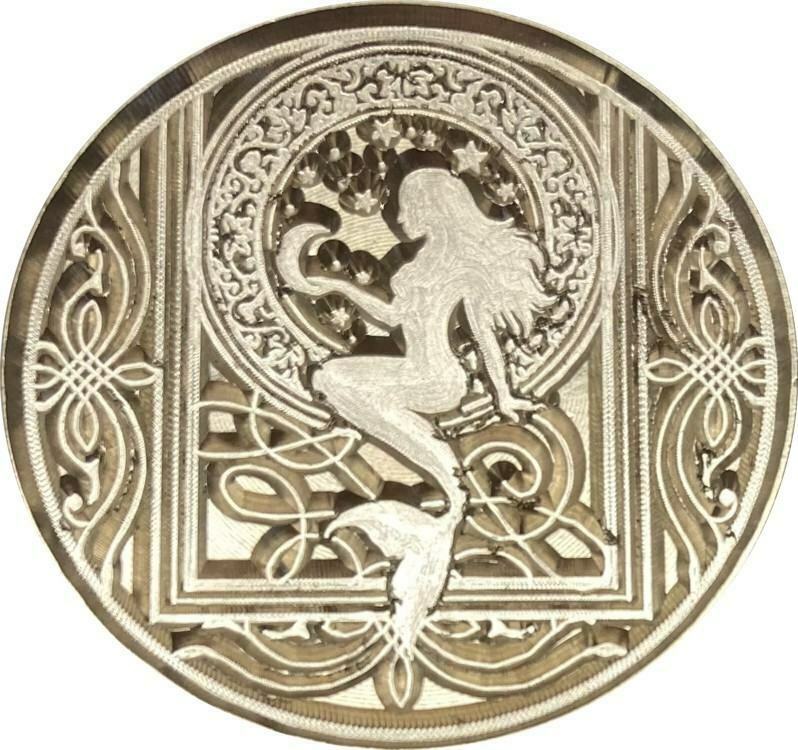 Mermaid Intricate wax seal stamp