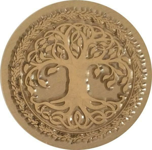 Celtic Tree 1" diameter Wax Seal Stamp