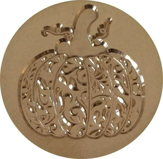 Mandala Pumpkin Wax Seal Stamp Head - beautiful design!