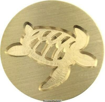 Sea Turtle Wax Seal Stamp Head, 1" diameter